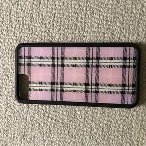 WILDFLOWER PURPLE PLAID IPHONE 8plus CASE